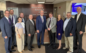 Moran and Vaden Visit to NBAF and K-State BRI