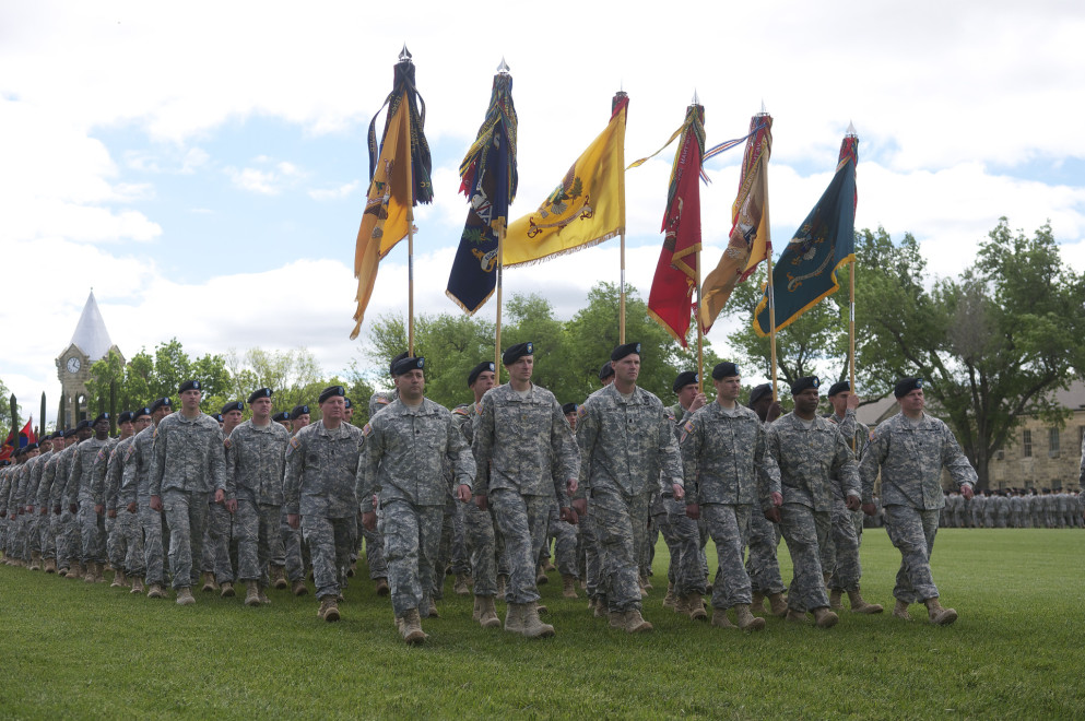 Fort Riley Ceremony