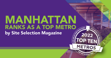 Manhattan KS is a Top Metro by Site Selection