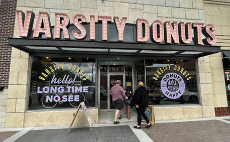 Varsity Donuts Entrance